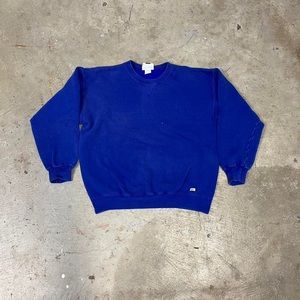 Size M - Carhartt like Men's Blue Sweatshirt